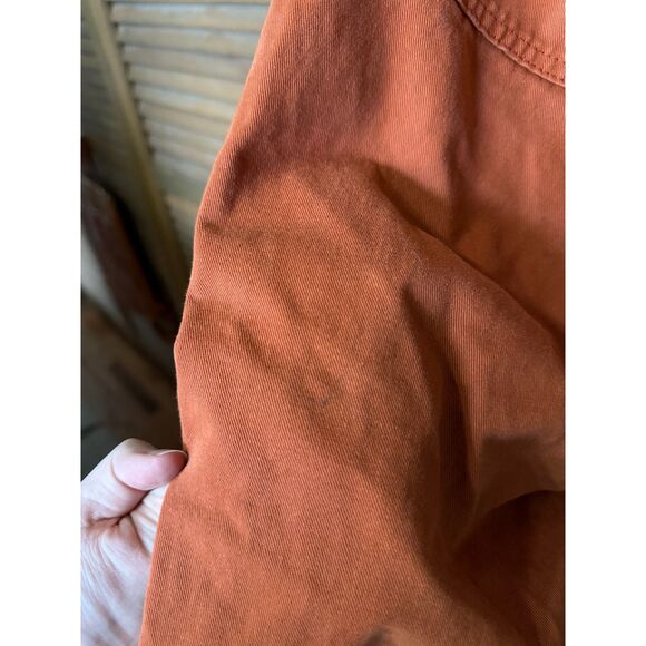 Big Bud Press Work Pants in Burnt Terracotta Size Petite Small - Picture 6 of 7
